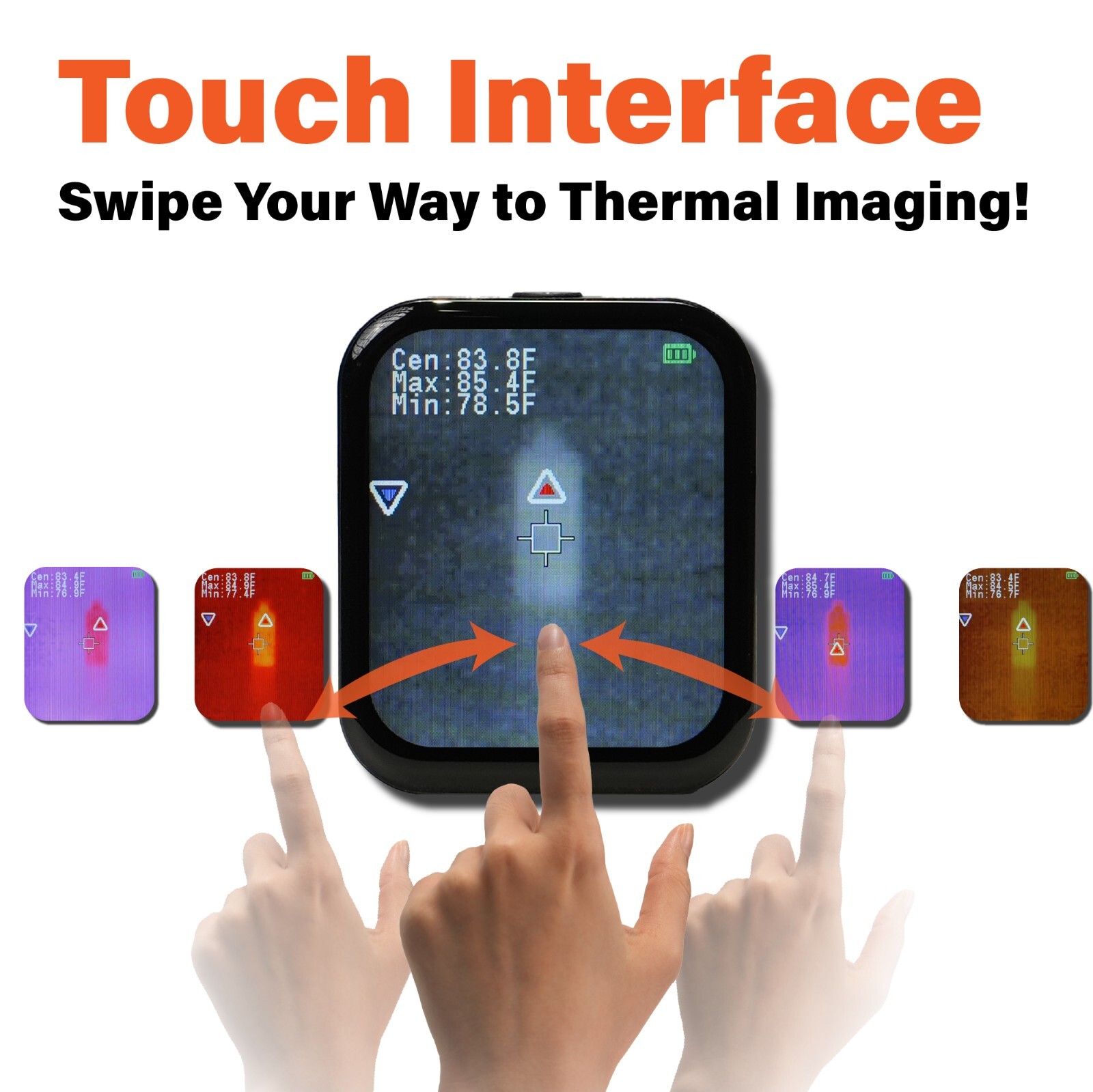 ANXTECH Mini Thermal Imaging Camera Temperature Thermal Imager for Beginner Gift