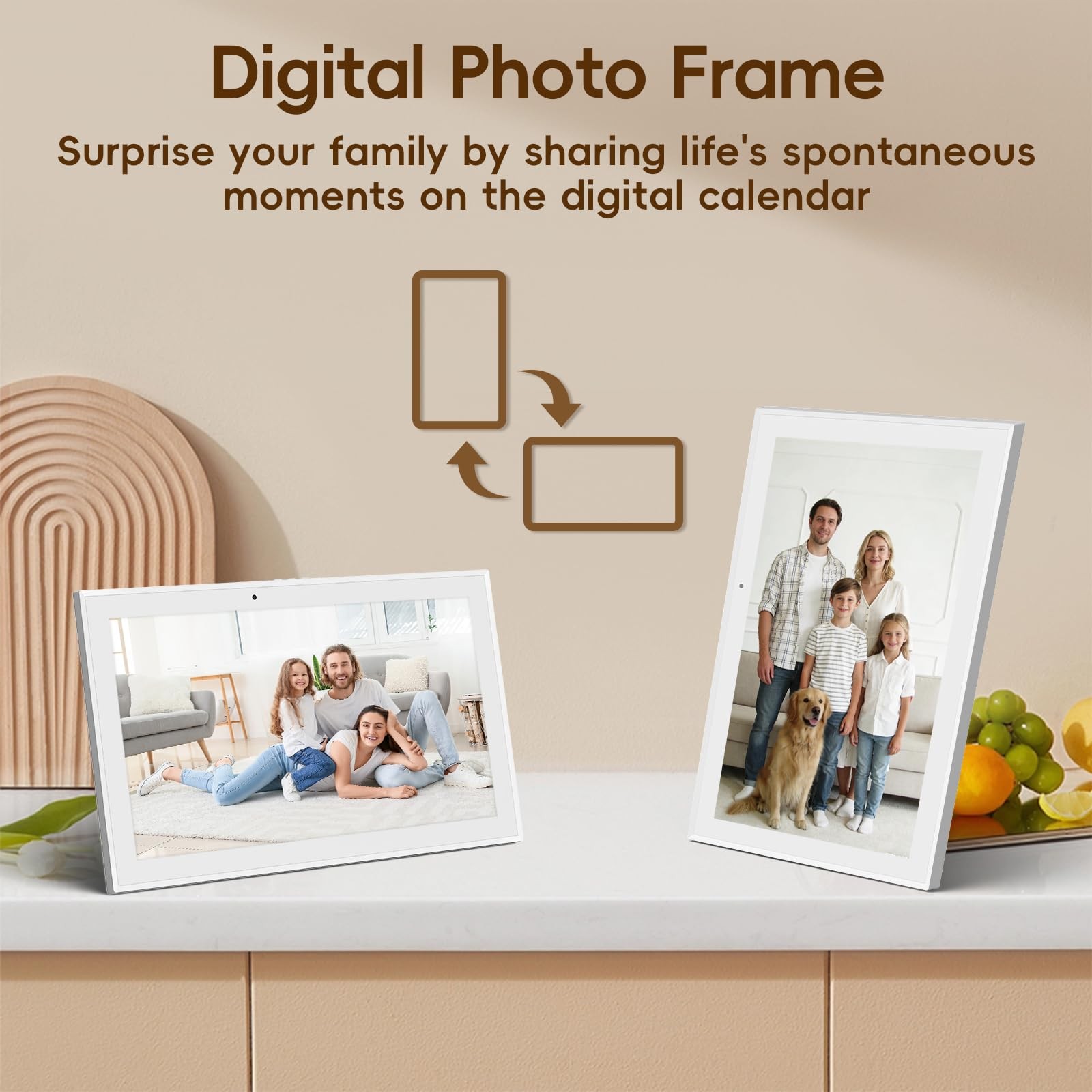 Kmoqsp Digital Wall Touch Screen 15.6 Inch Smart Wifi Digital Hd Electronic