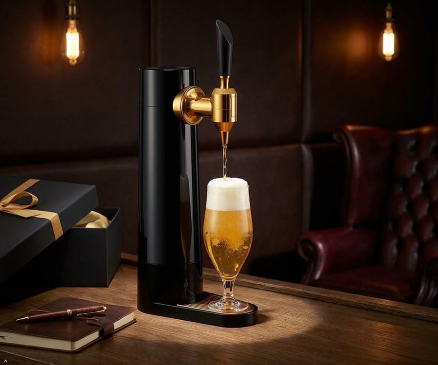 Draft Pour Beer Dispenser & Ultra Fine Foam Maker – Perfect for Home and Parties