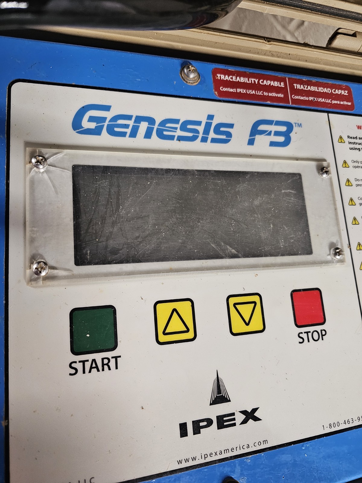 IPEX Genesis F3 Electrofusion Processor Machine – Used – Calibration Due 09/2026
