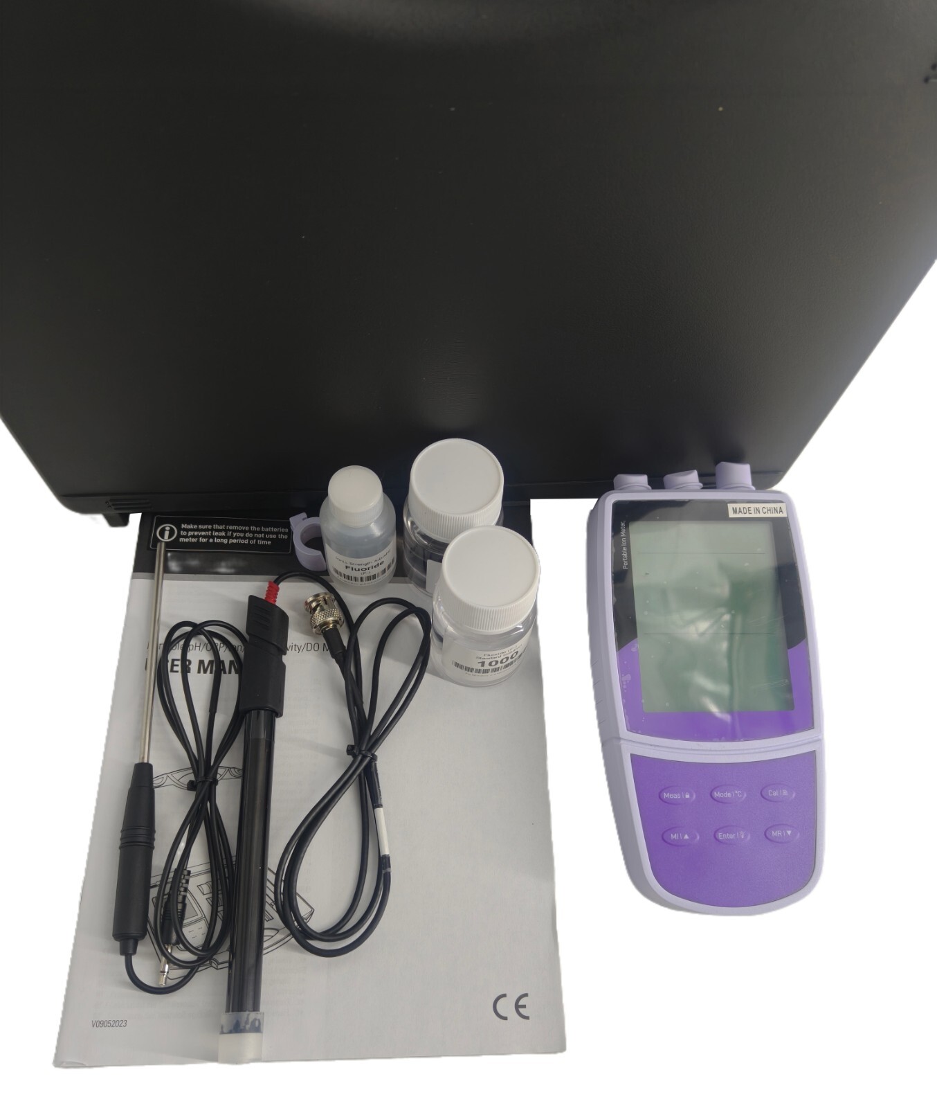 Sodium Ion Meters with 2-5 Calibration Points ±0.5%FS Accuracy Standard Solution