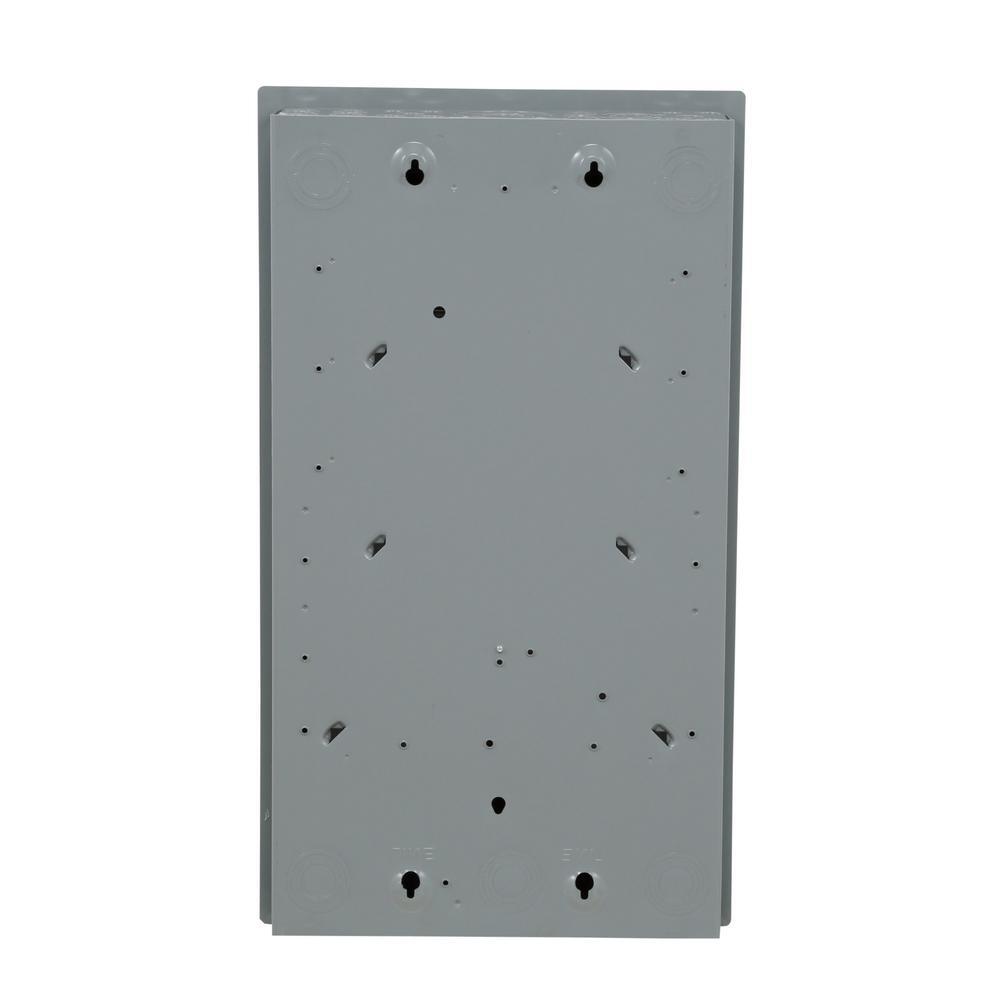 square d main breaker 24-space 48-circuit plug-on neutral load center w/ cover