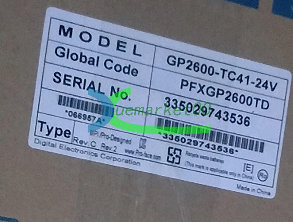 1PCS NEW PRO-FACE TOUCH SCREEN GLC2600-TC41-24V
