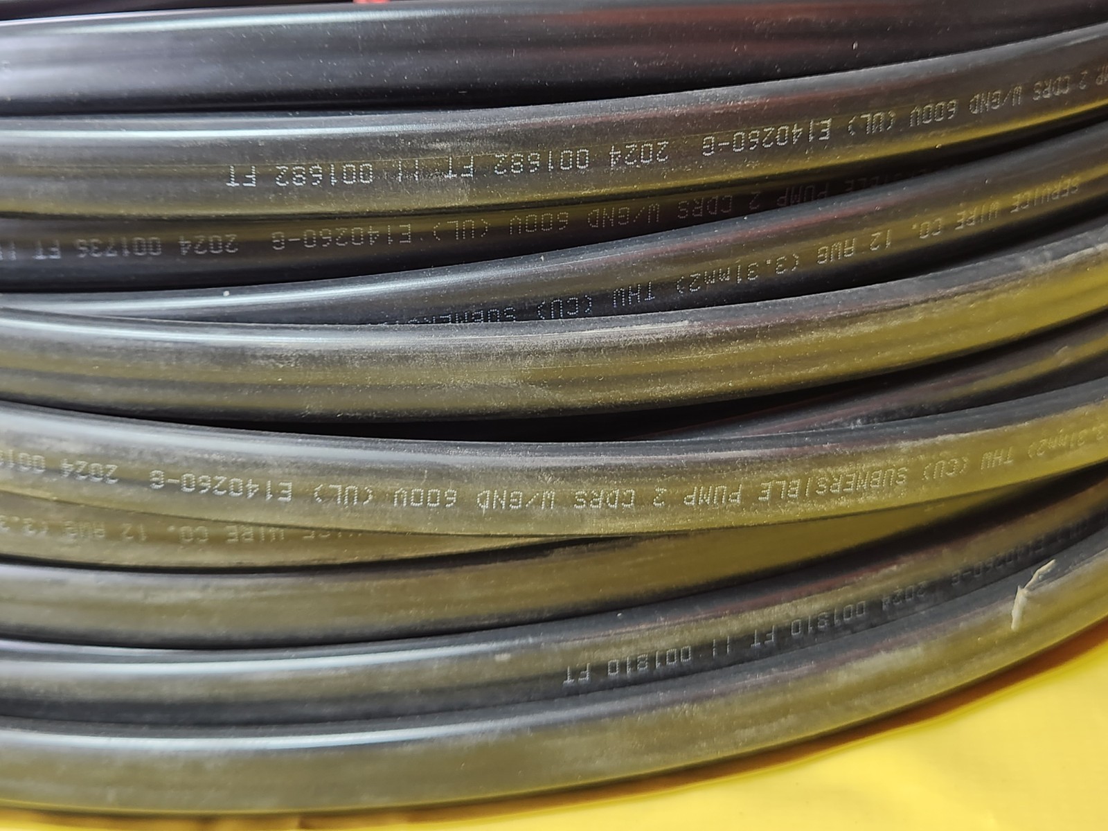 Service Wire Co. – 12 AWG – 2 Conductors w/ Ground – Shielded – 600V – 300 ft