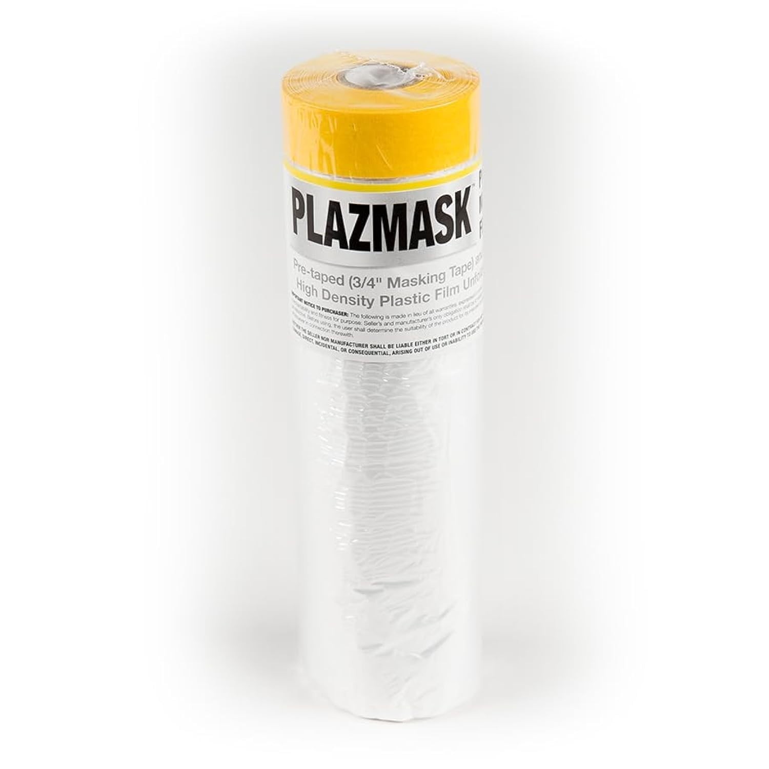 Pre-Taped Masking Film Roll 6ft x 65ft for Painting Auto Body Trim