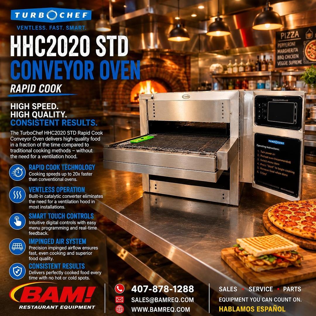TurboChef HHC2020 STD Conveyor Oven, Rapid Cook