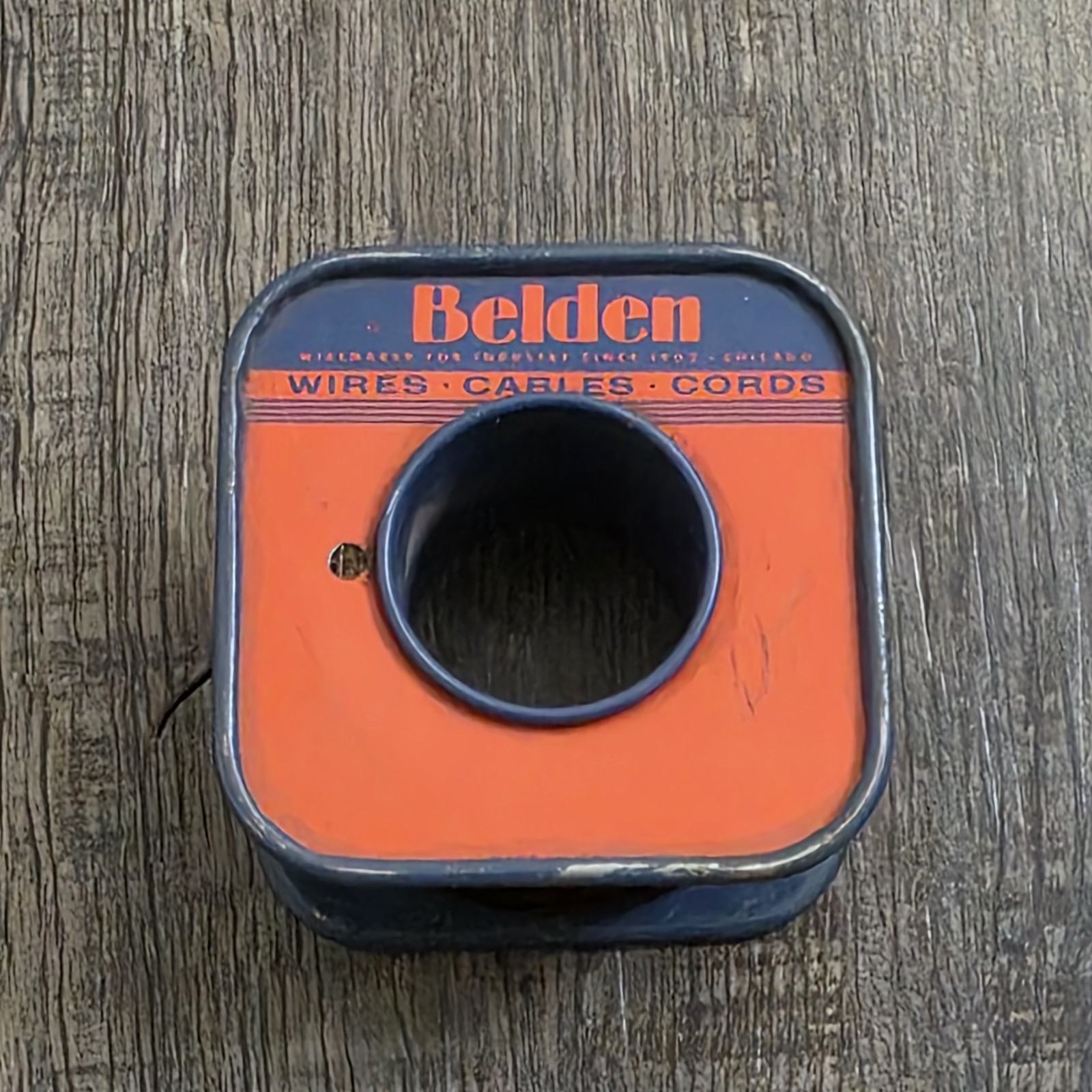 Vintage Belden Copper Wire 8050 #20 Beldenamel 1/2 lb Spool @ 7.2 oz