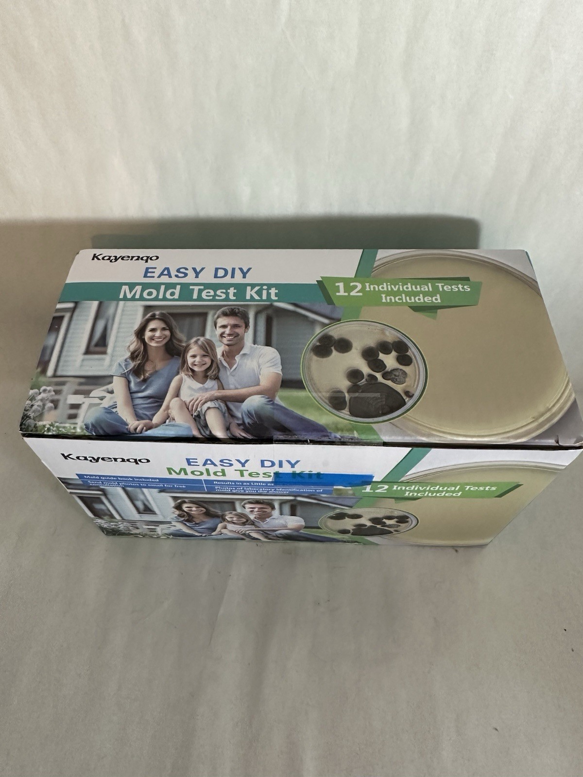 New DIY Mold Test Kit for Home 12 Individual Simple Detection Tests Booklet