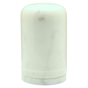 White Marble Toothpick Stick Holder with Lid | Tooth pick Dispenser For Kitchen,