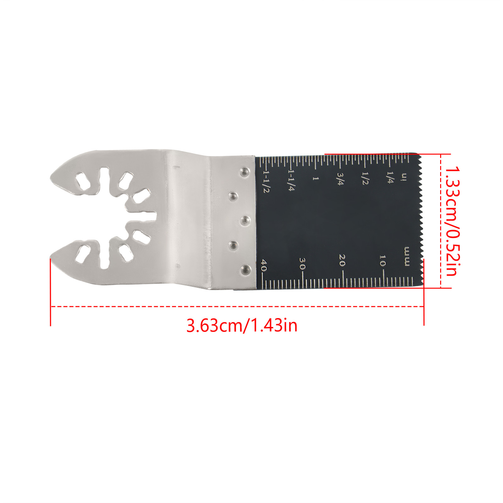 Bi-Metal Oscillating Multitool Quick Release Oscillating Saw Blades Set of 50