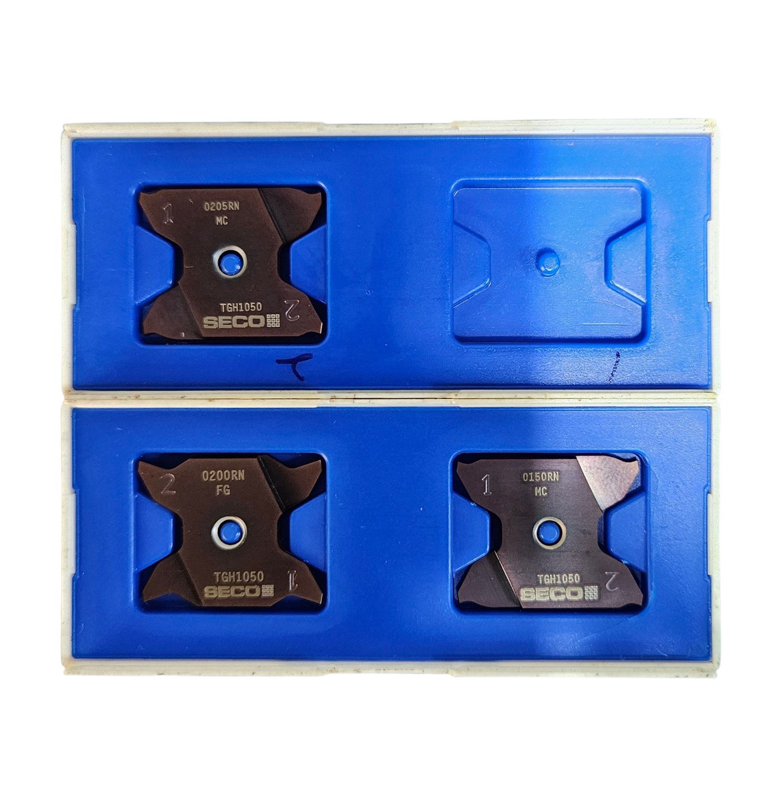 SECO X4GK2503010-0150RN-MC TGH1050 Cut Off Insert 1.5mm 2mm 2.05mm 3pcs