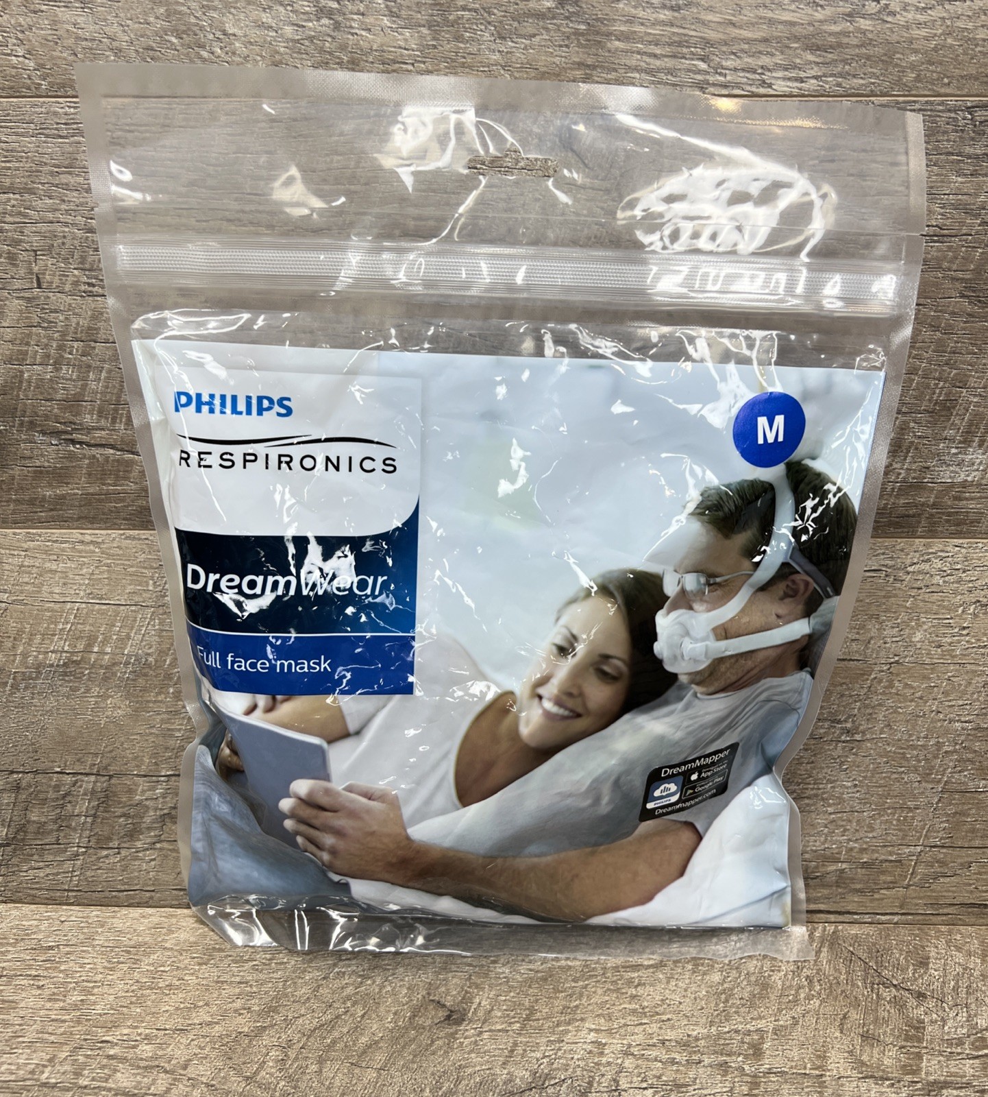 Philips Respironics Dreamwear Sz Medium Full Face Mask with Headgear -NEW Sealed
