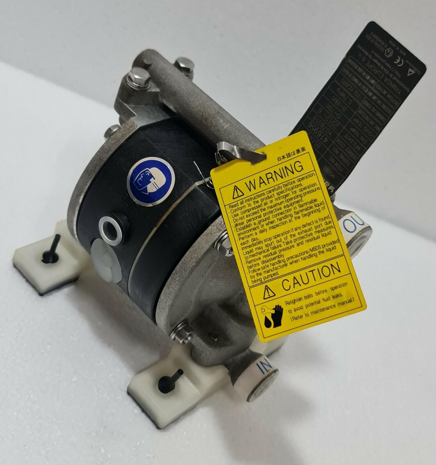 YAMADA NDP-5FAT AIR POWERED DOUBLE DIAPHRAGM AODD PUMP 851496