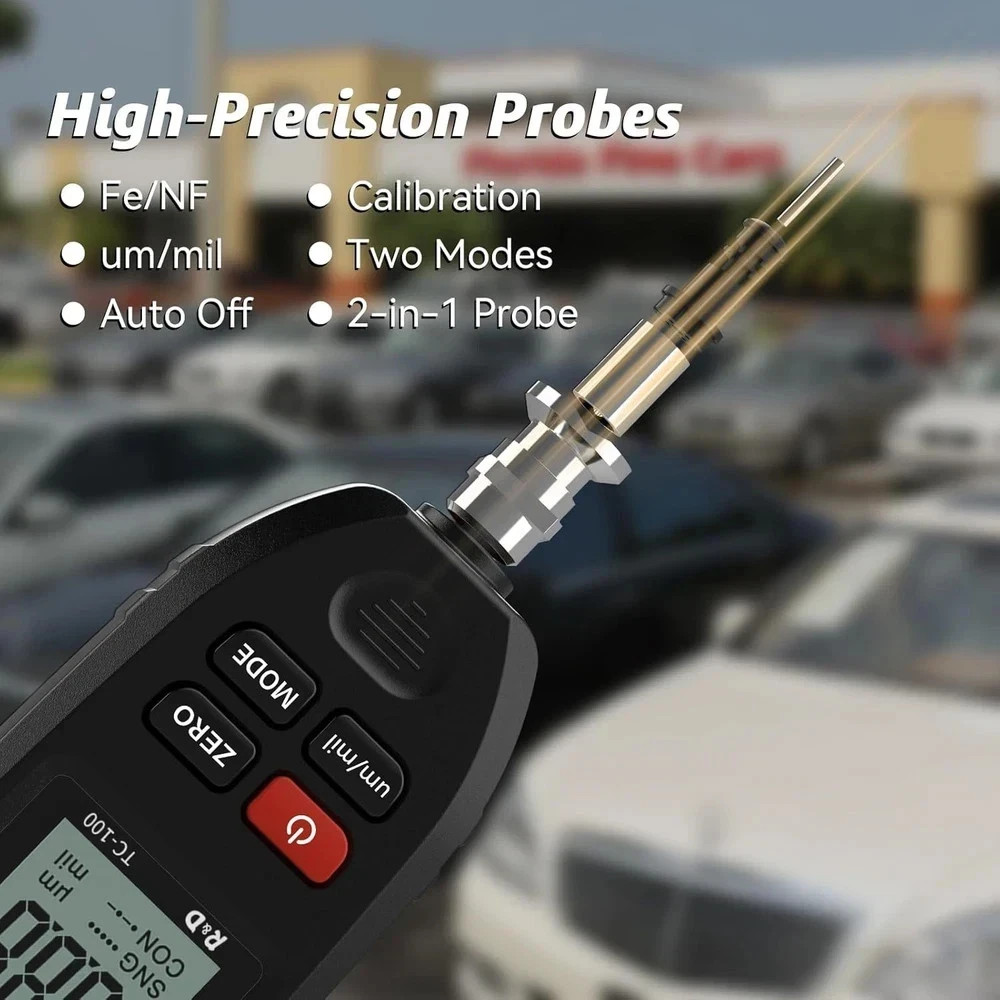 Car Coating Thickness Meter for Used Buyers, Paint Mil Meter…