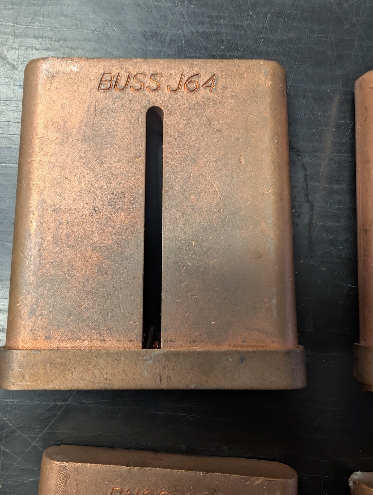 Bussmann J-64 Class J Fuse Reducers 600A to 400A 600V Lot of 6 BUSS J64