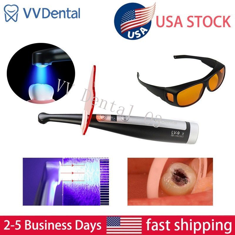 1 Second Dent Curing Light Dental Led Curing Light Lamp Whole Metal Body