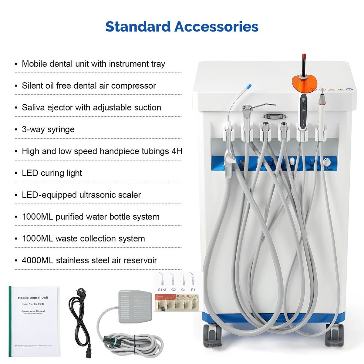 Dental 20:1 Reduction Implant Surgical Contra Angle Push Handpiece
