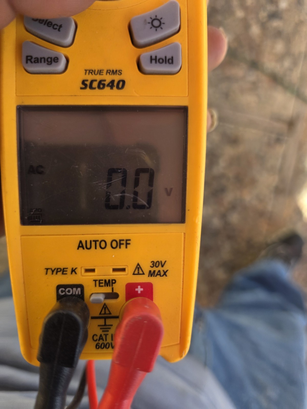 Fieldpiece SC640 TRMS AC/DC Swivel Head Clamp Meter With Leads
