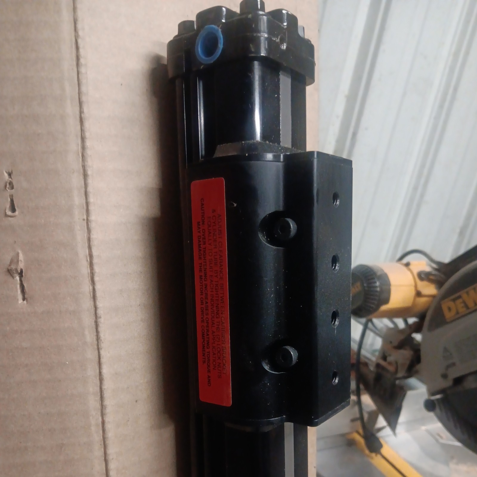 TOL-O-MATIC BC212 np sk52.000 AIR PNEUMATIC RODLESS CYLINDER NOS