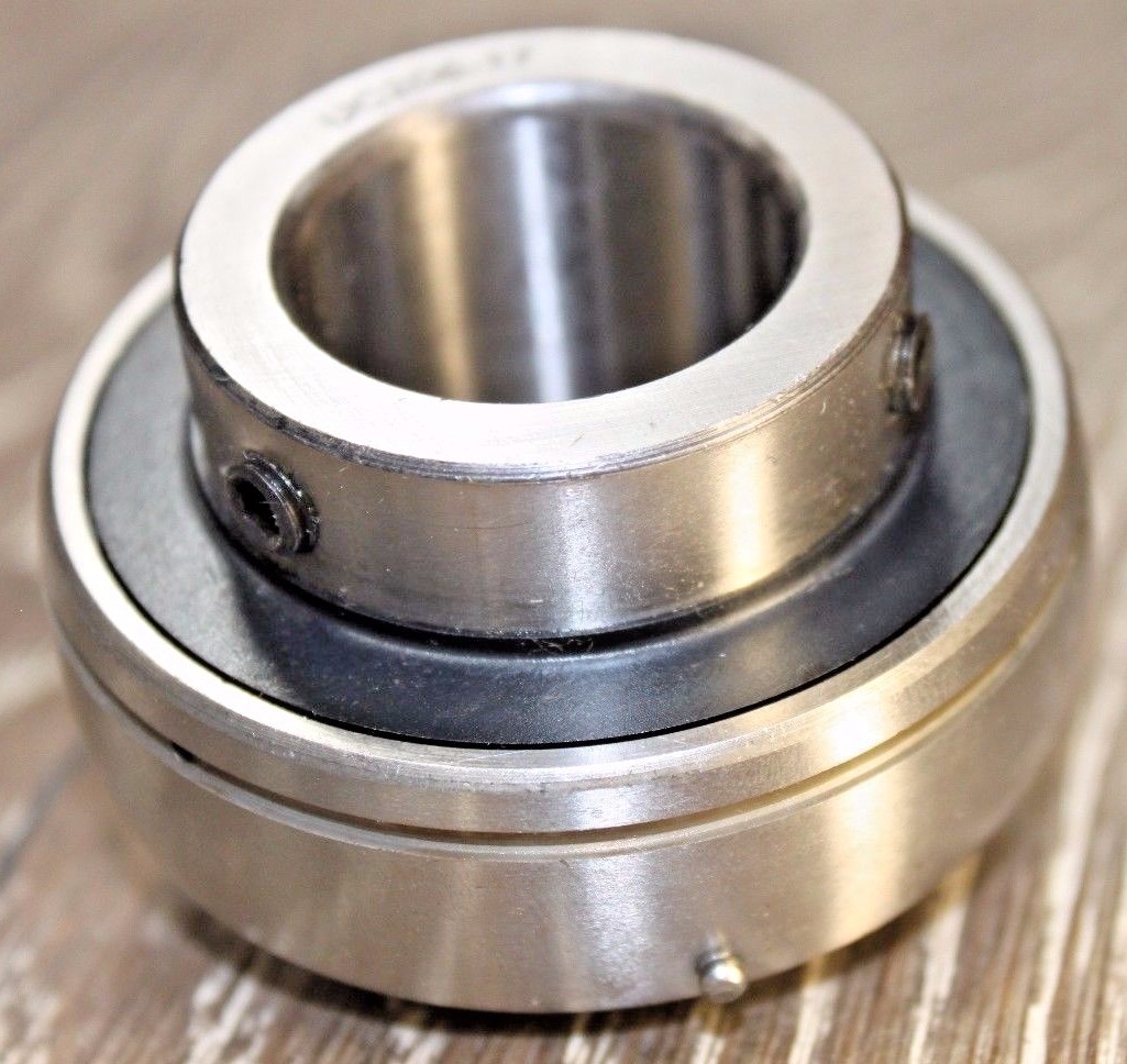 Premium UCX05-16 Insert Bearing 1″ Bore w/Set Screws Medium Duty Relube Type