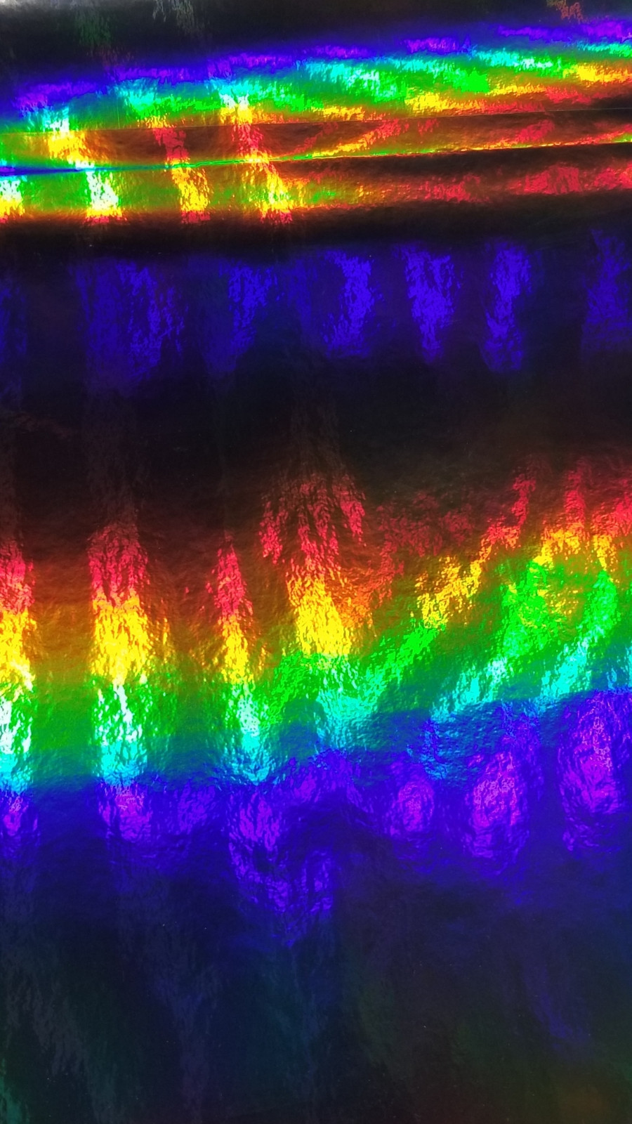 Silver Rainbow Oil Slick Sign Plotter Vinyl Film