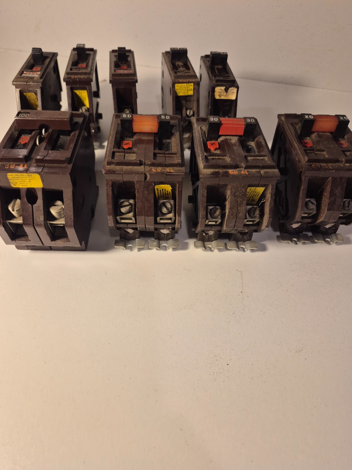 Wadsworth Circuit Breaker Single & Double Pole 15A 20A 30A 50A 100A Tested