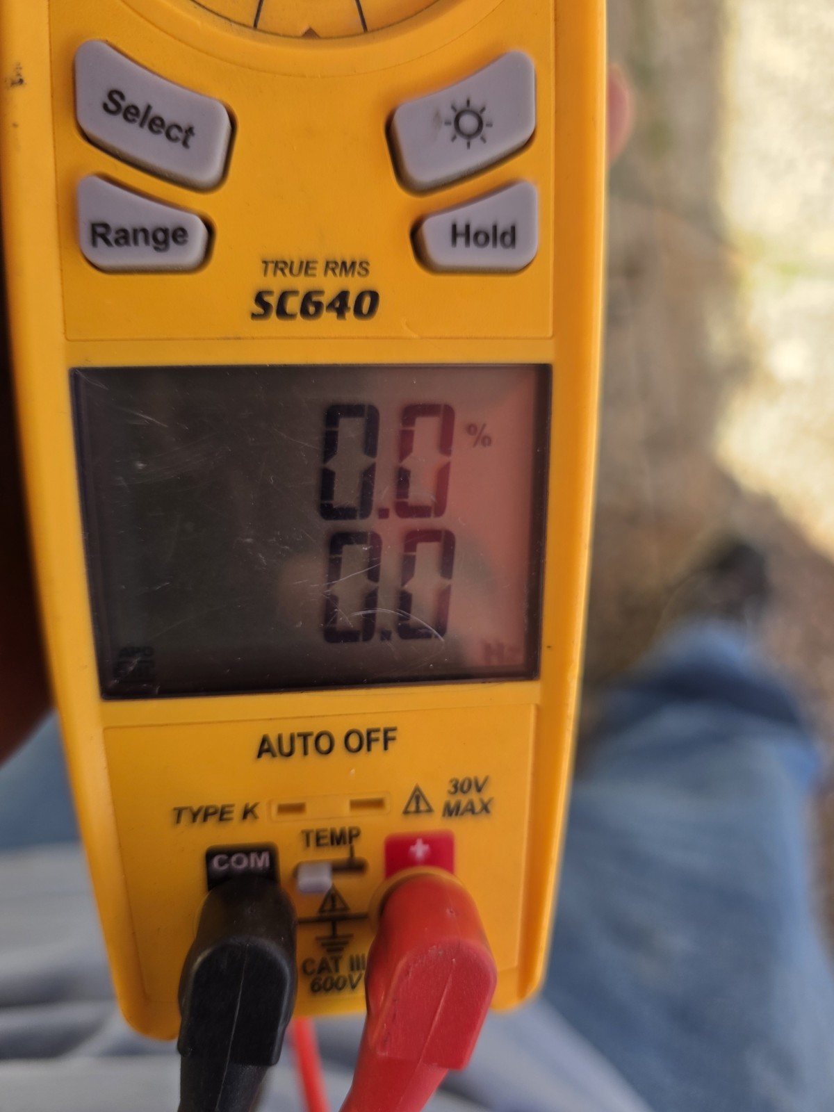 Fieldpiece SC640 TRMS AC/DC Swivel Head Clamp Meter With Leads