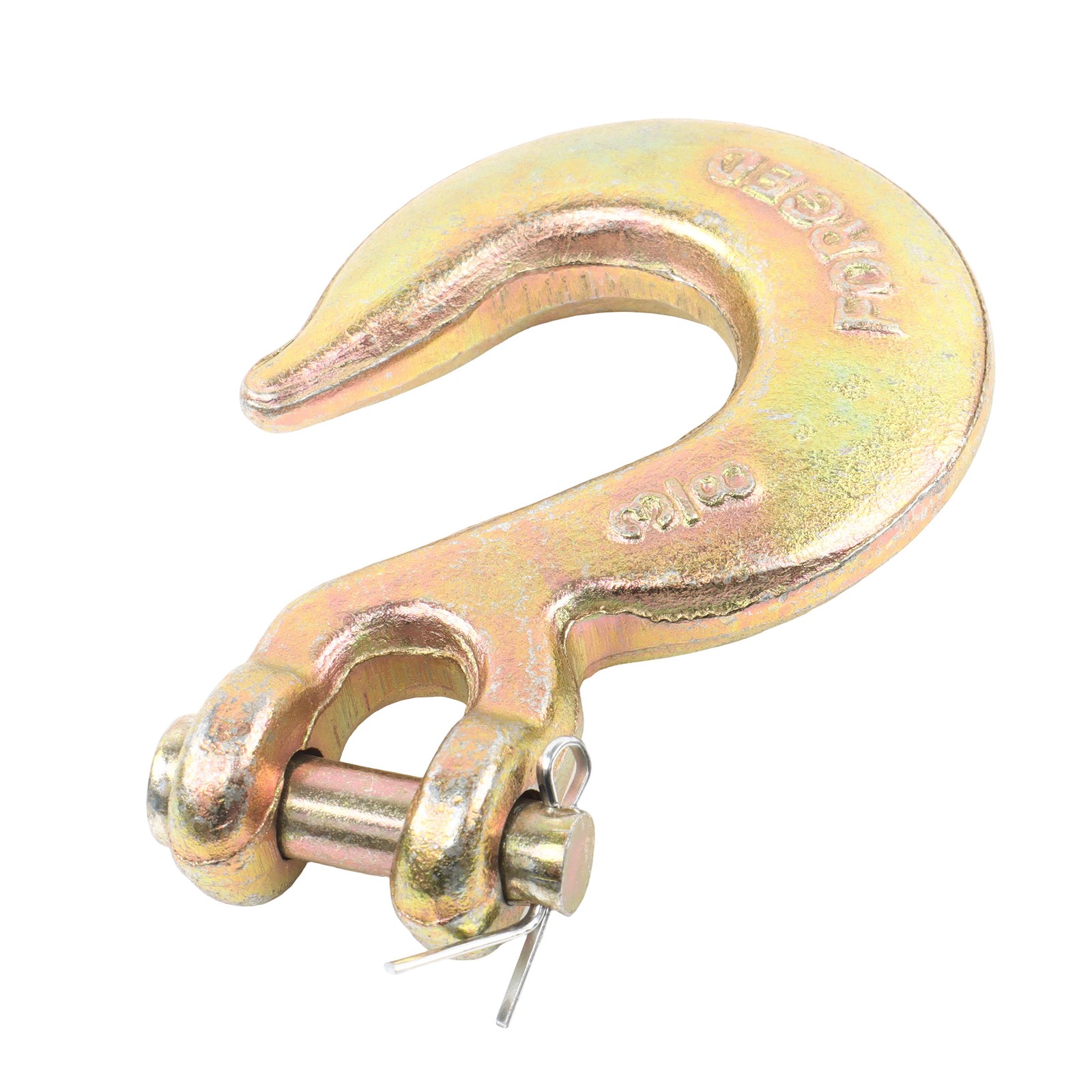 10 Pack 3/8 Inch Clevis Slip Hooks – 6600 LBS Working Load G70 Tow Chain Hooks