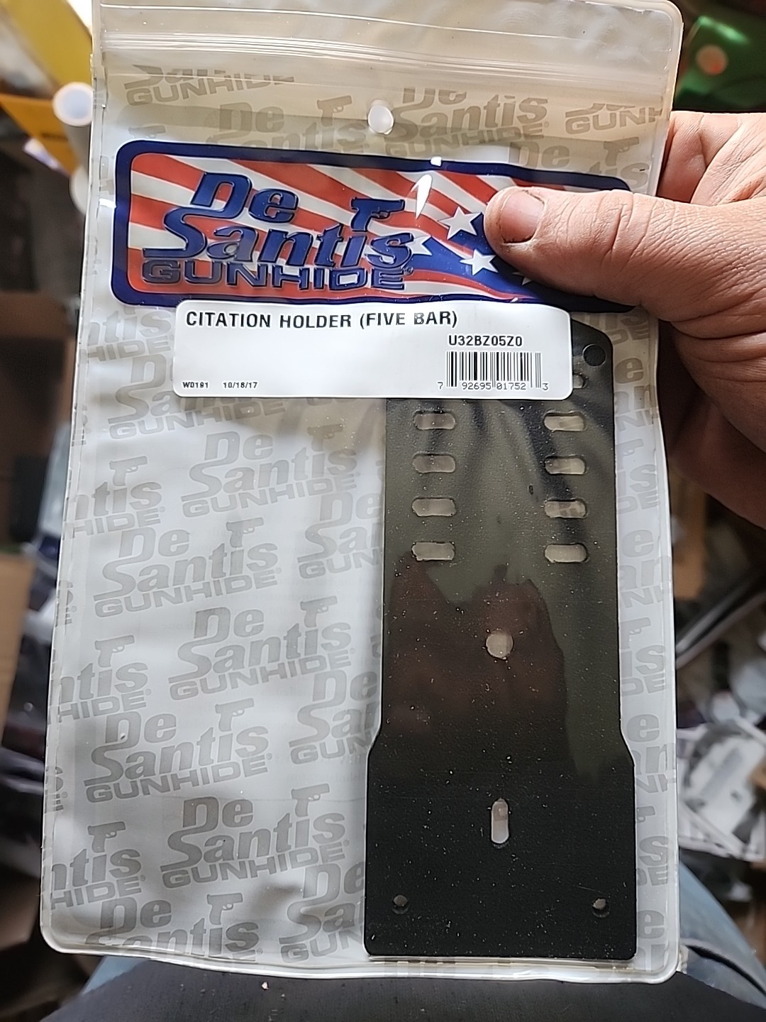DeSantis Citation Holder 5 Bar U32BZ05Z0