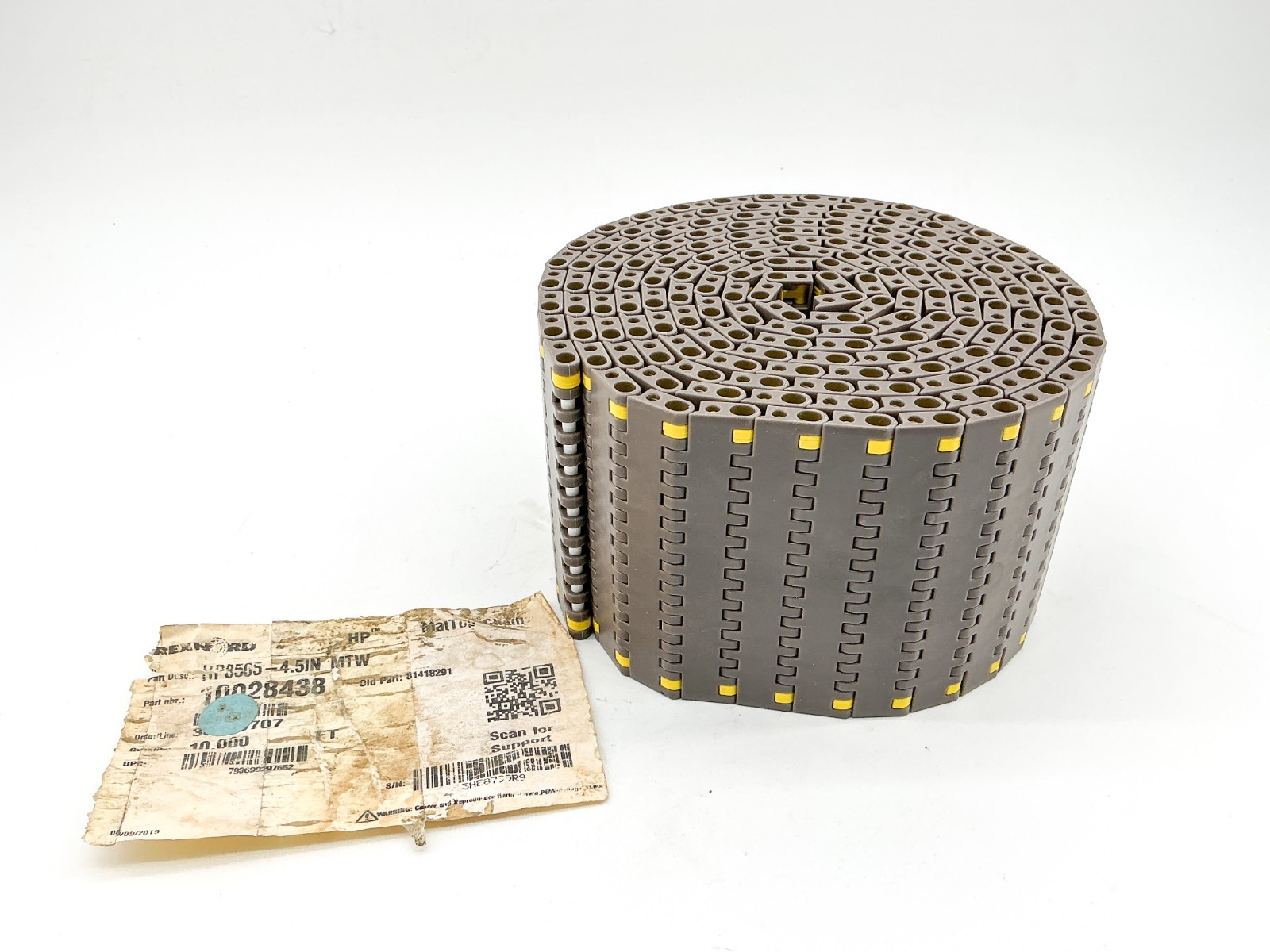 New Rexnord HP8505-4.5IN MTW MatTop Chain 10FT 10028438 81418291 – No Box