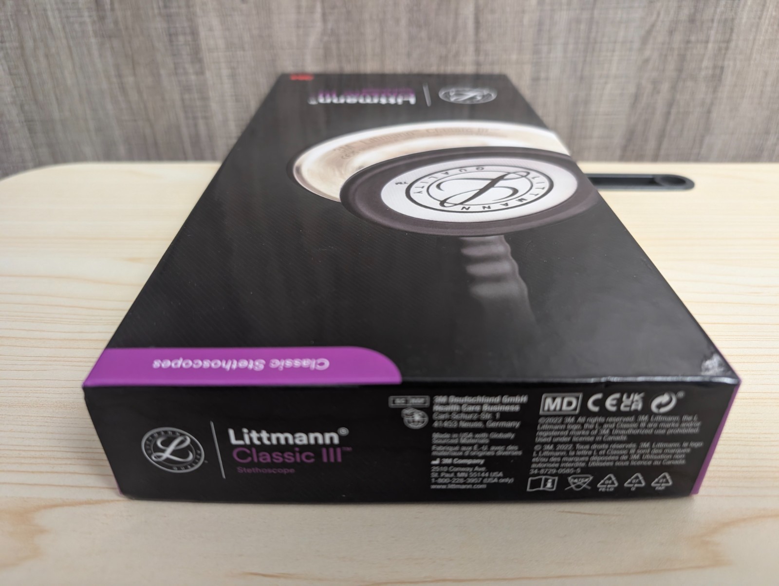 3M Littmann Classic III Stethoscope – NEW – Color, Red, Blue or Black
