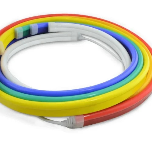 Commercial LED Neon Flex Strip Light Yellow 98ft (30M) 24V UL Listed – New Reel