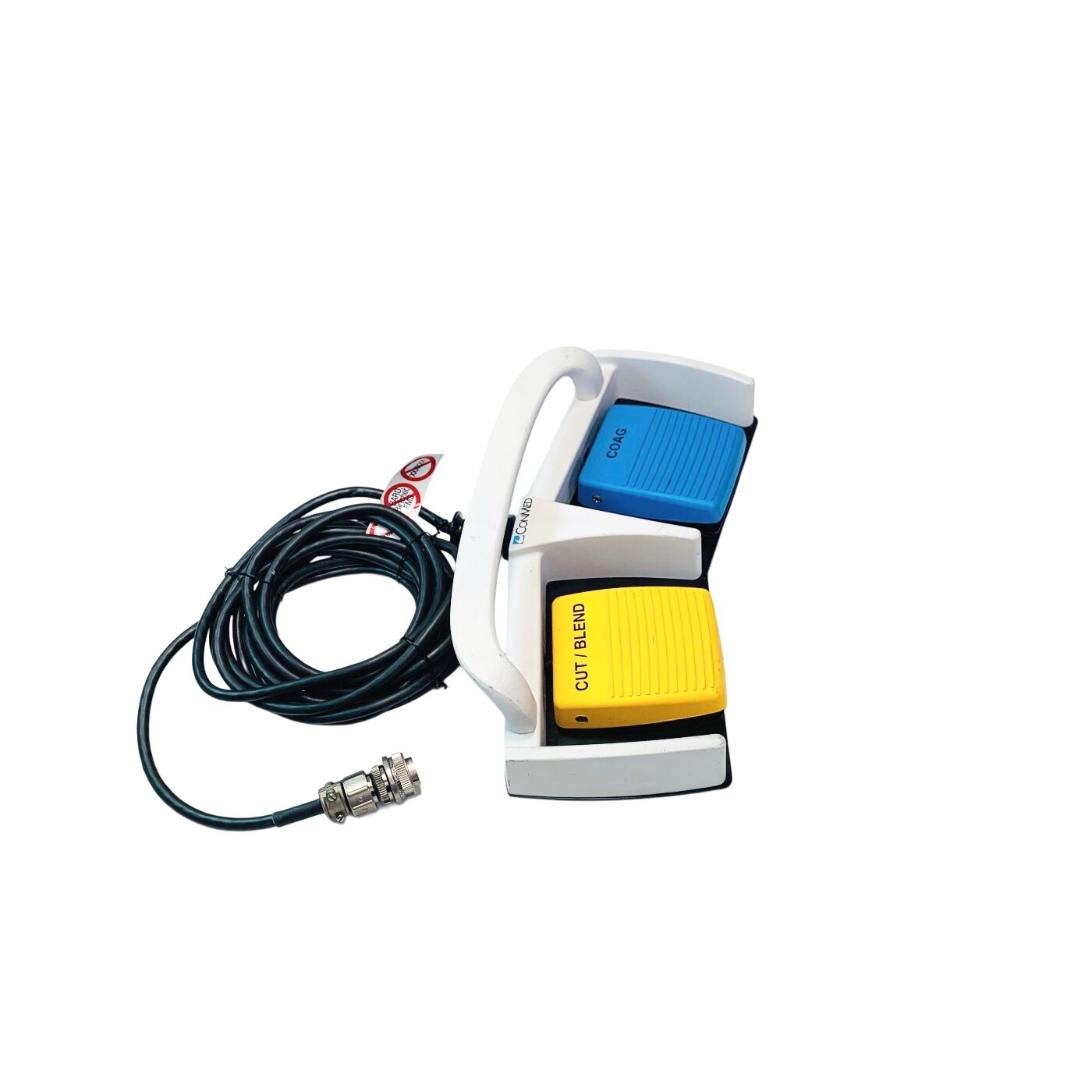 ConMed 60-6700-001 MONOPOLAR DUAL PEDAL FOOTSWITCH Surplus Equipment Sold As Is