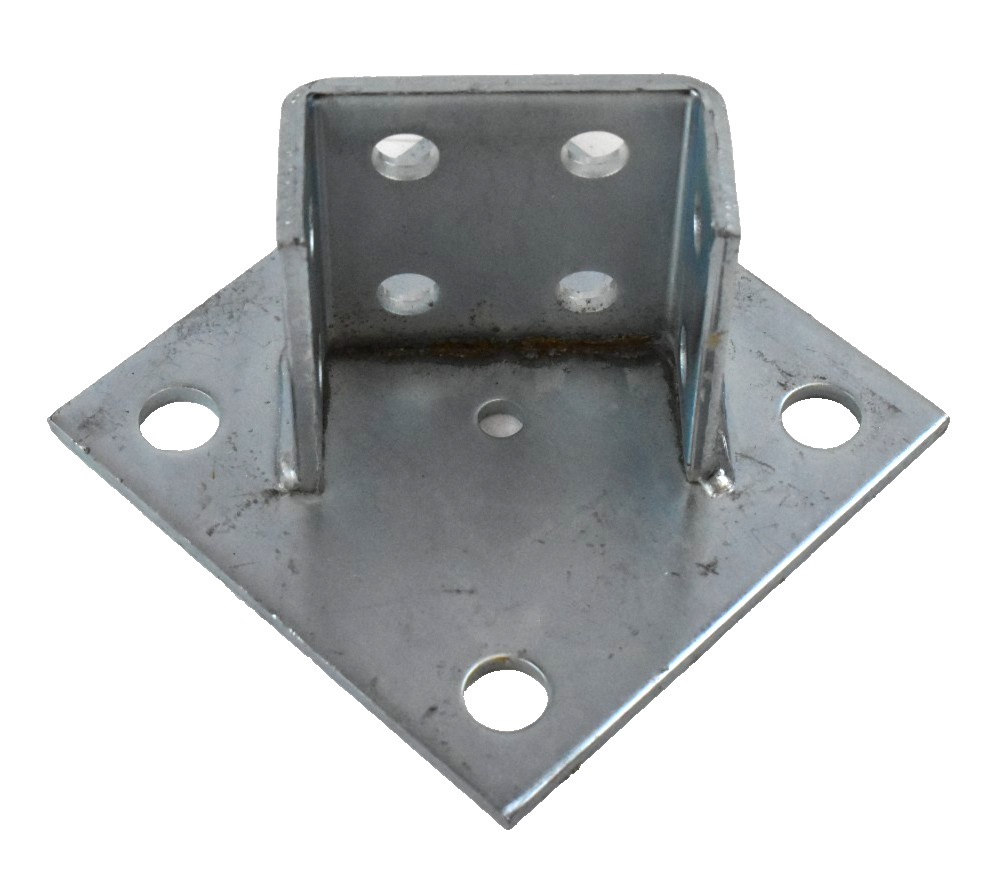 B-LINE B281 6X6 Base Strut Channel Fitting ~ 1-5/8 in x 3-1/4 in ~ 8 Holes