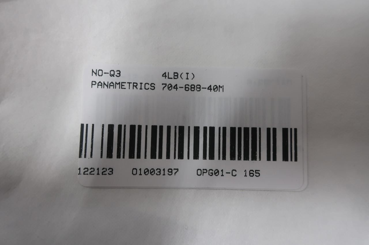 Panametrics 704-688-40M Communication/control Cable 40m