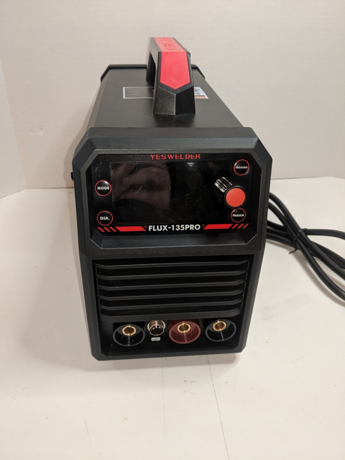 Yeswelder Flux-135 Pro Black Electric Corded Portable Welding Machine – Tested