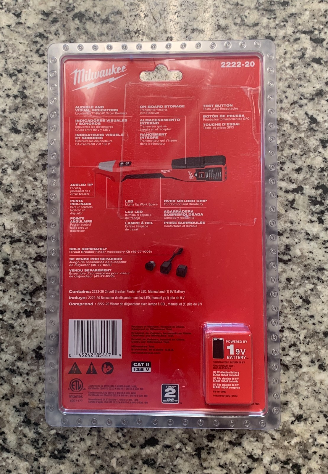 Milwaukee Circuit Breaker Finder w/Led 2222-20