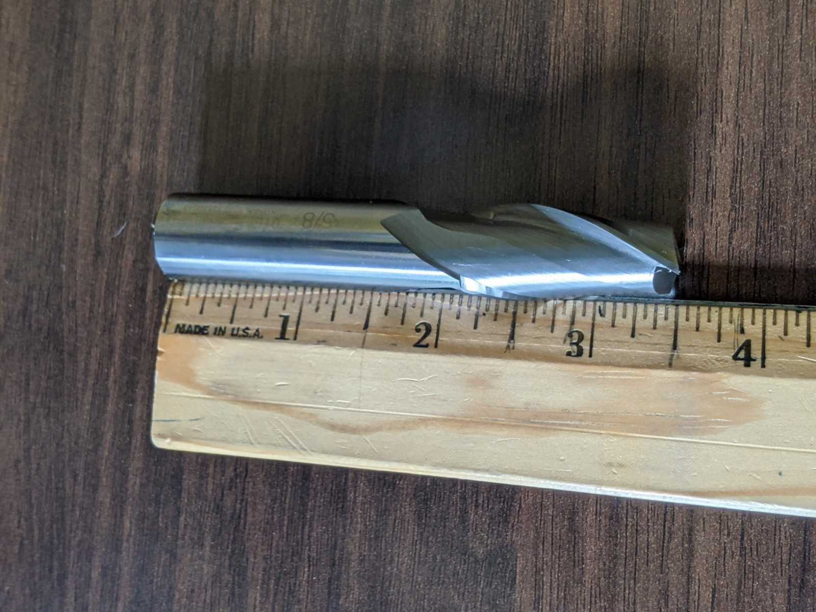 YG-1 TOOL COMPANY 01595 Carbide End Mill 5/8x 5/8×1-1/4×3-1/2 Cut 2FL 3-1/2″ OAL