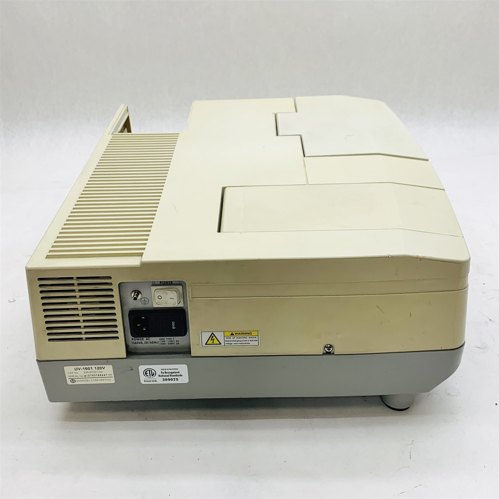 Shimadzu UV-1601 UV-Visible Spectrophotometer DNA Protein Enzyme Analyzer Parts