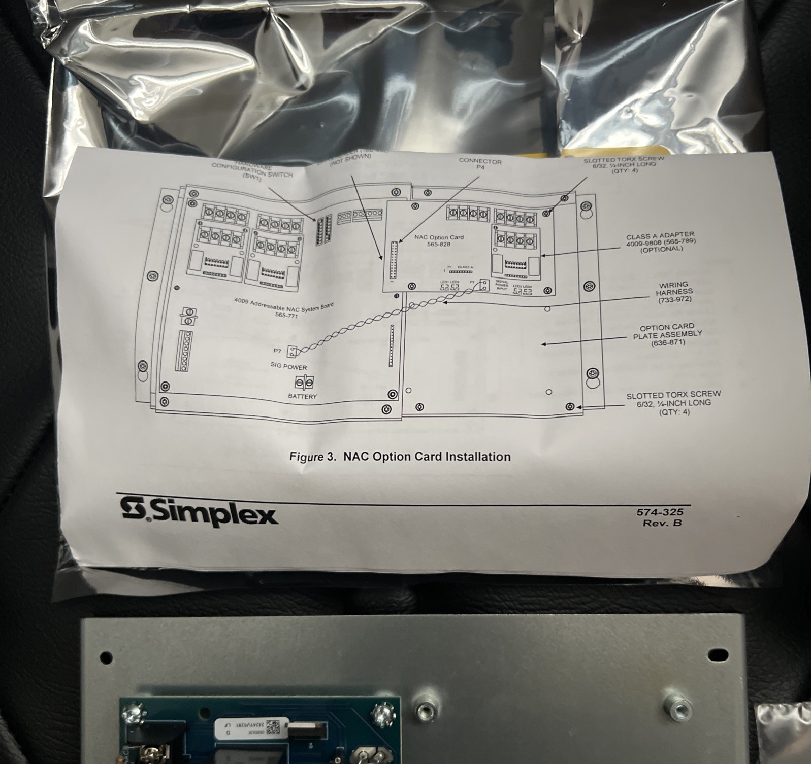 Simplex 4009-9807 – NAC Option Card *NEW*