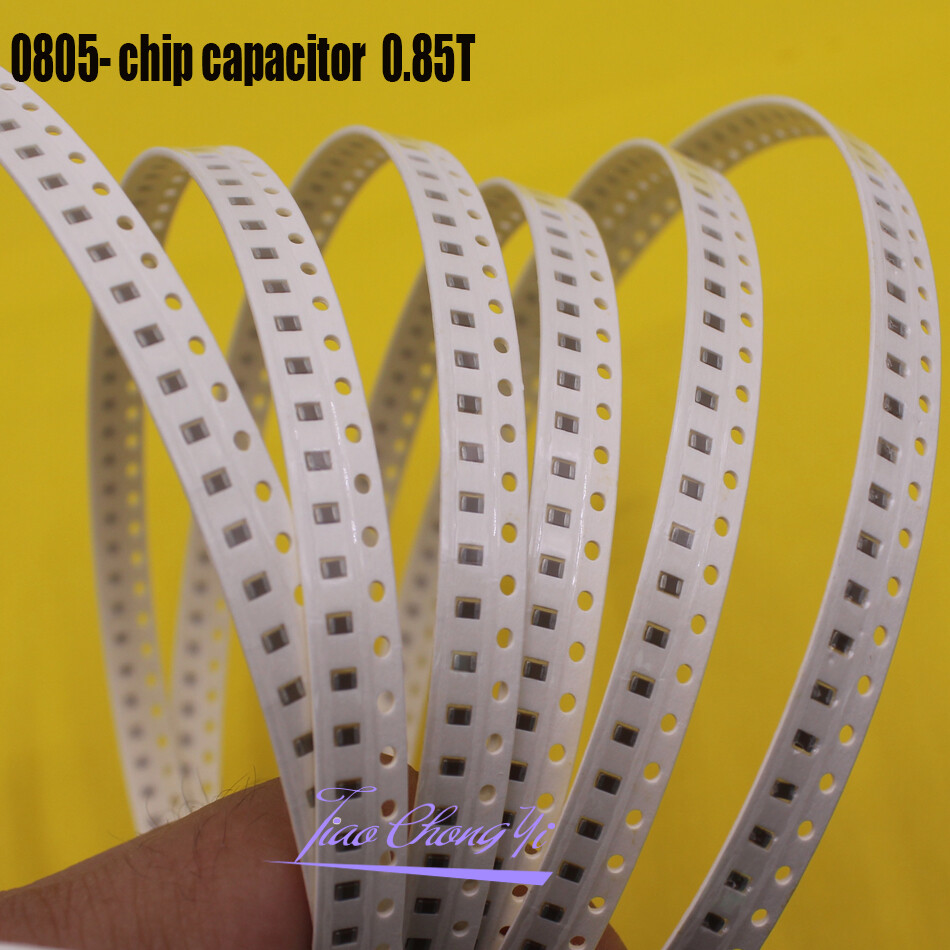 0805 2012 X7R X5R SMD MLCC chip capacitor 33pF 100PF 100nF 1uF 2.2uF 10uF