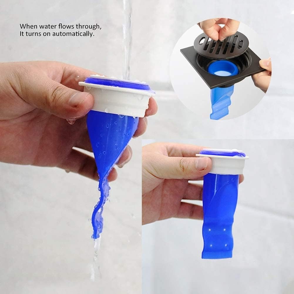Environmentally Friendly Adjustable Drain Trap – Compact 4cm Backflow Preventer