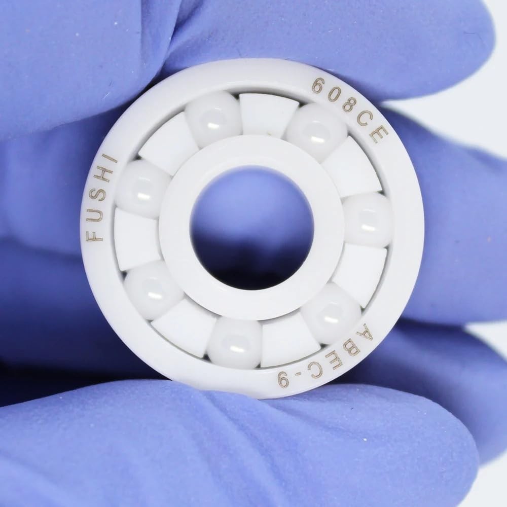 4PCS 608 ZrO2 Zirconia Full Ceramic Bearing Full ZrO2 Ceramic Ball Bearing Zi