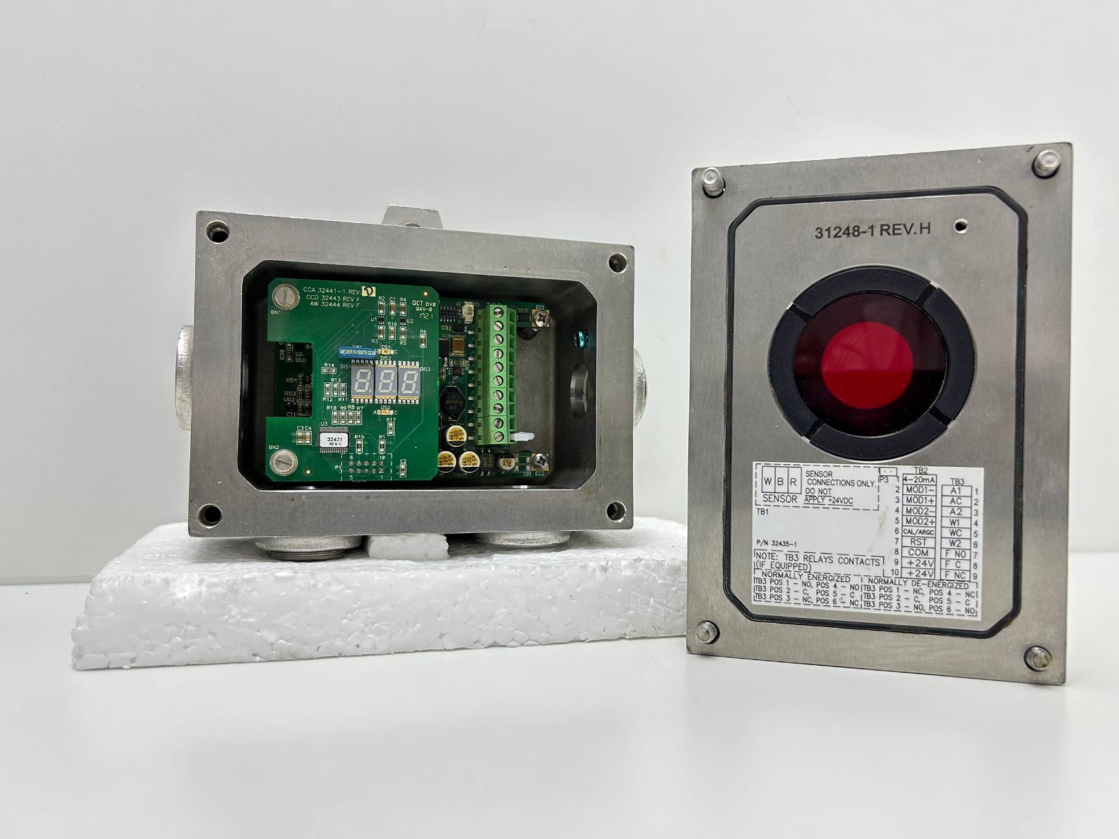 General Monitors S4000CH Combustible Gas Sensor 32425, V#1344 (TESTED)