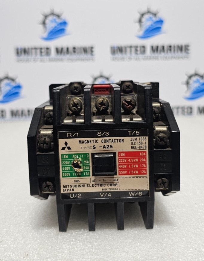 MITSUBISHI S-A25 Magnetic Contactor 200V Coil