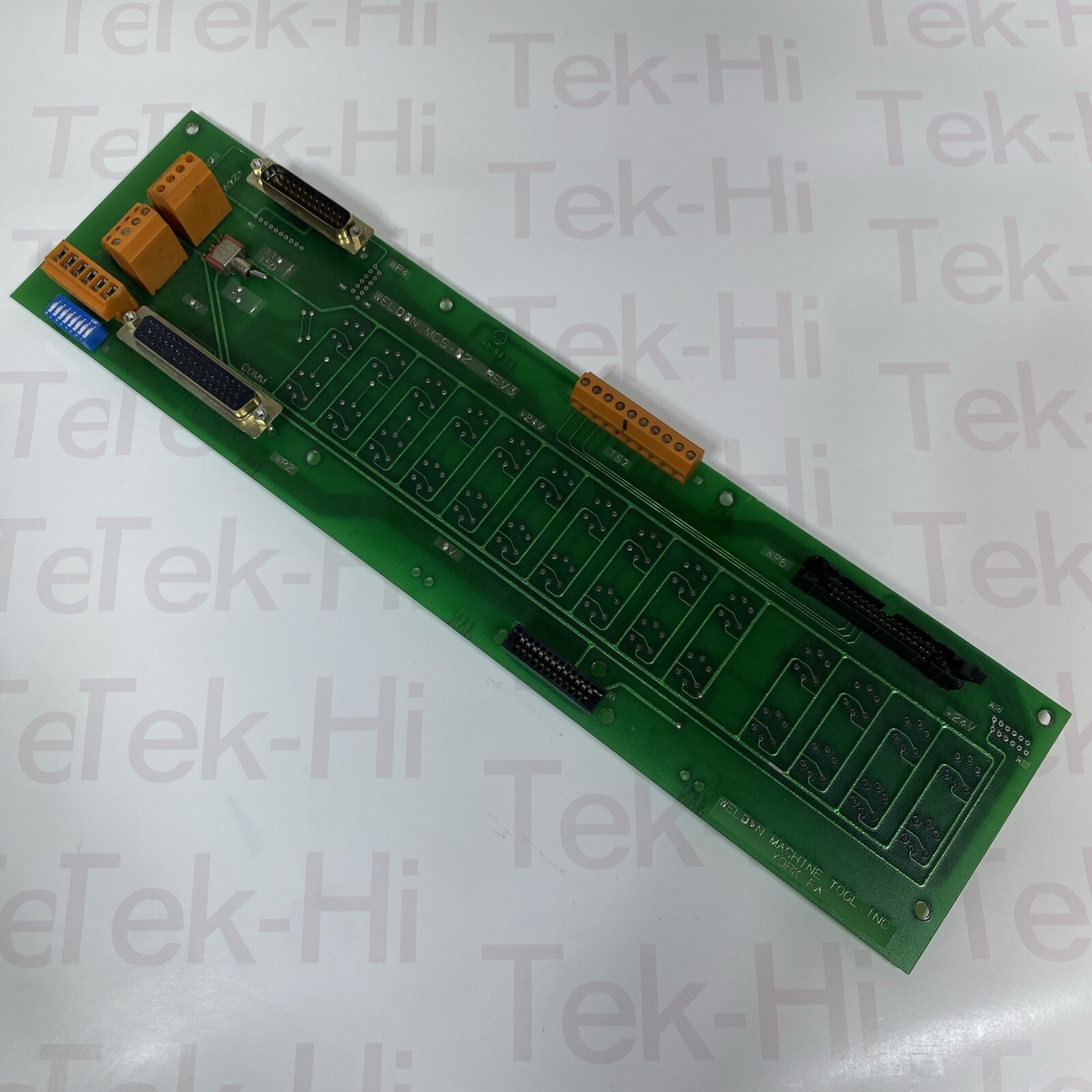 WELDON MACHINE MCS-02 CIRCUIT BOARD MCS02 OVERNIGHT SHIPPING