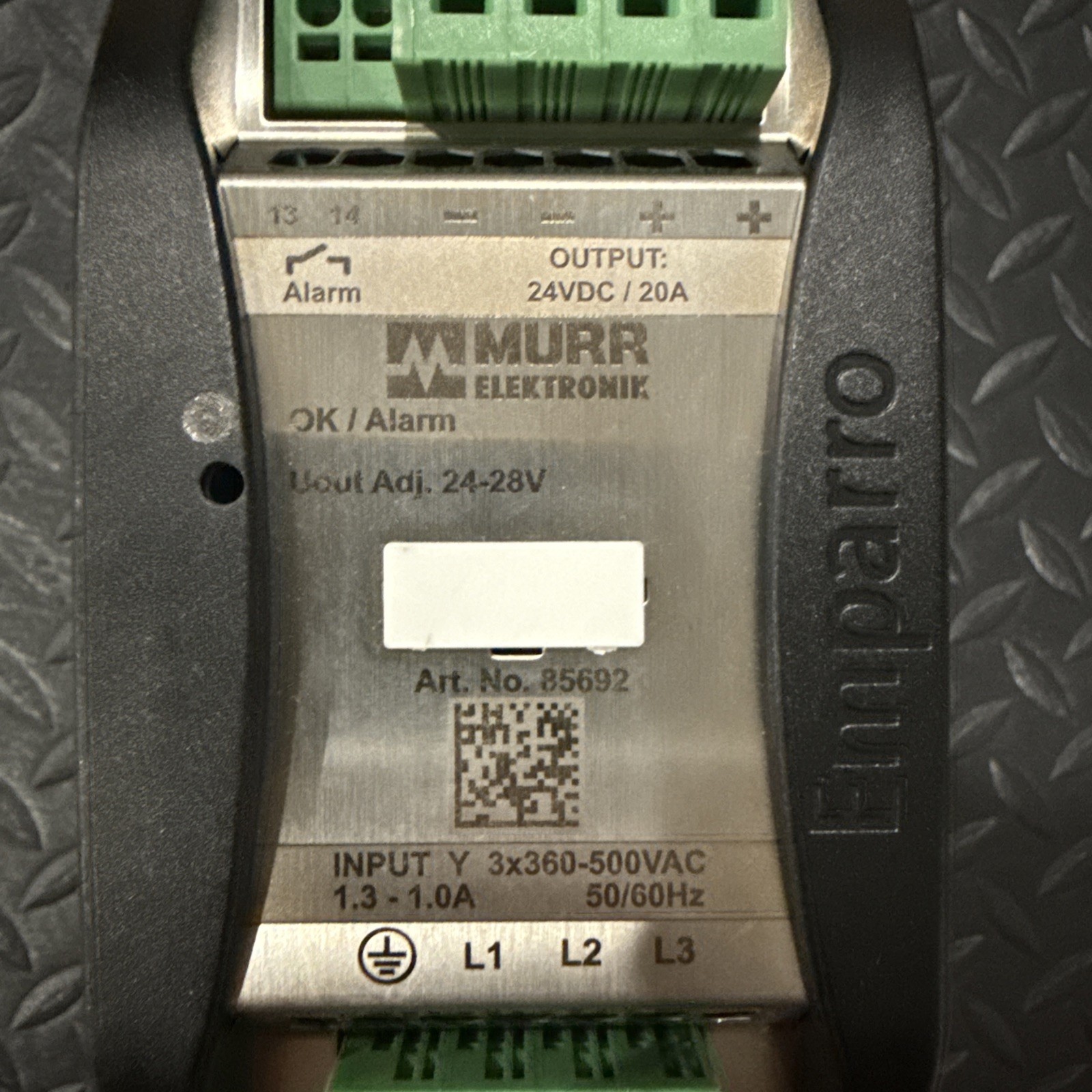 MURR ELEKTRONIK 85692 EMPARRO SWITCH MODE POWER SUPPLY D-71570