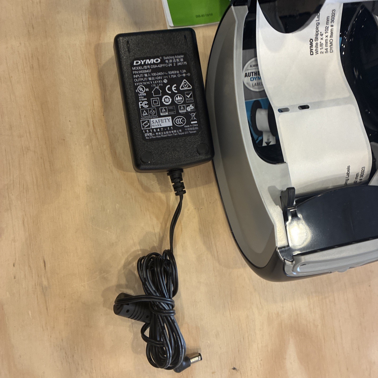 4467) Dymo LabelWriter 450 Turbo Thermal Label Printer w/Power & USB Cable