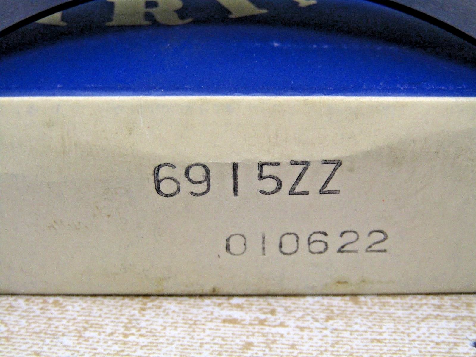 Nachi 6915 ZZ 75X105X16 mm Deep Groove Thin Bearing Metal Shields