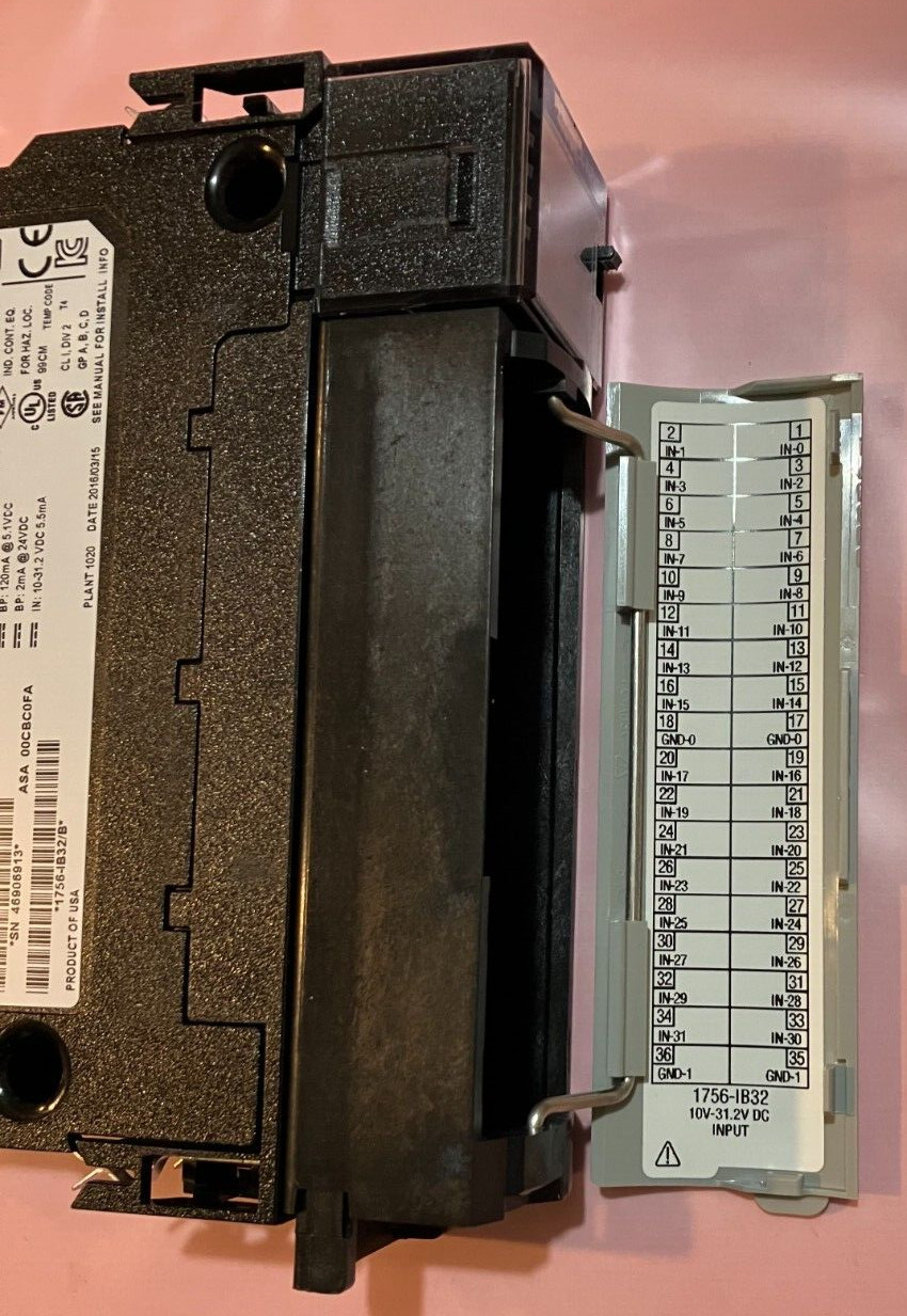 Allen-Bradley 1756-IB32 /B ControlLogix 32-Point DC Input Module FW 3.006 2016